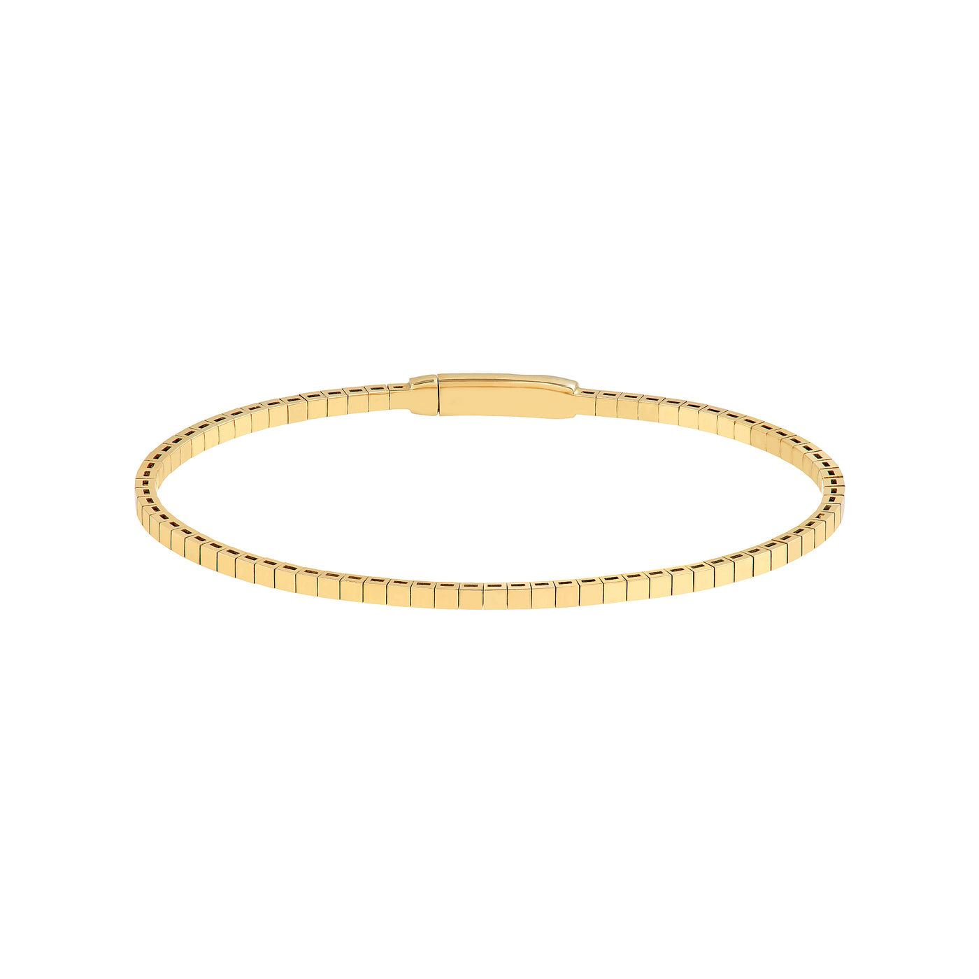 Small Square Link Flex Bracelet