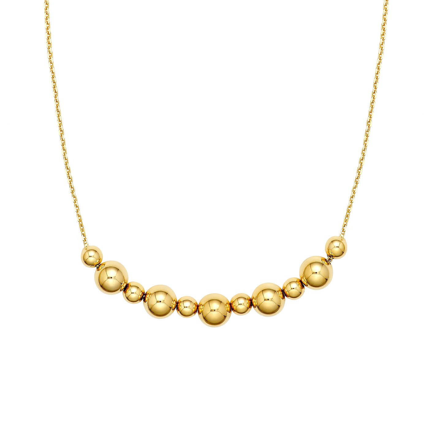 Adjustable Alternating Bead Necklace