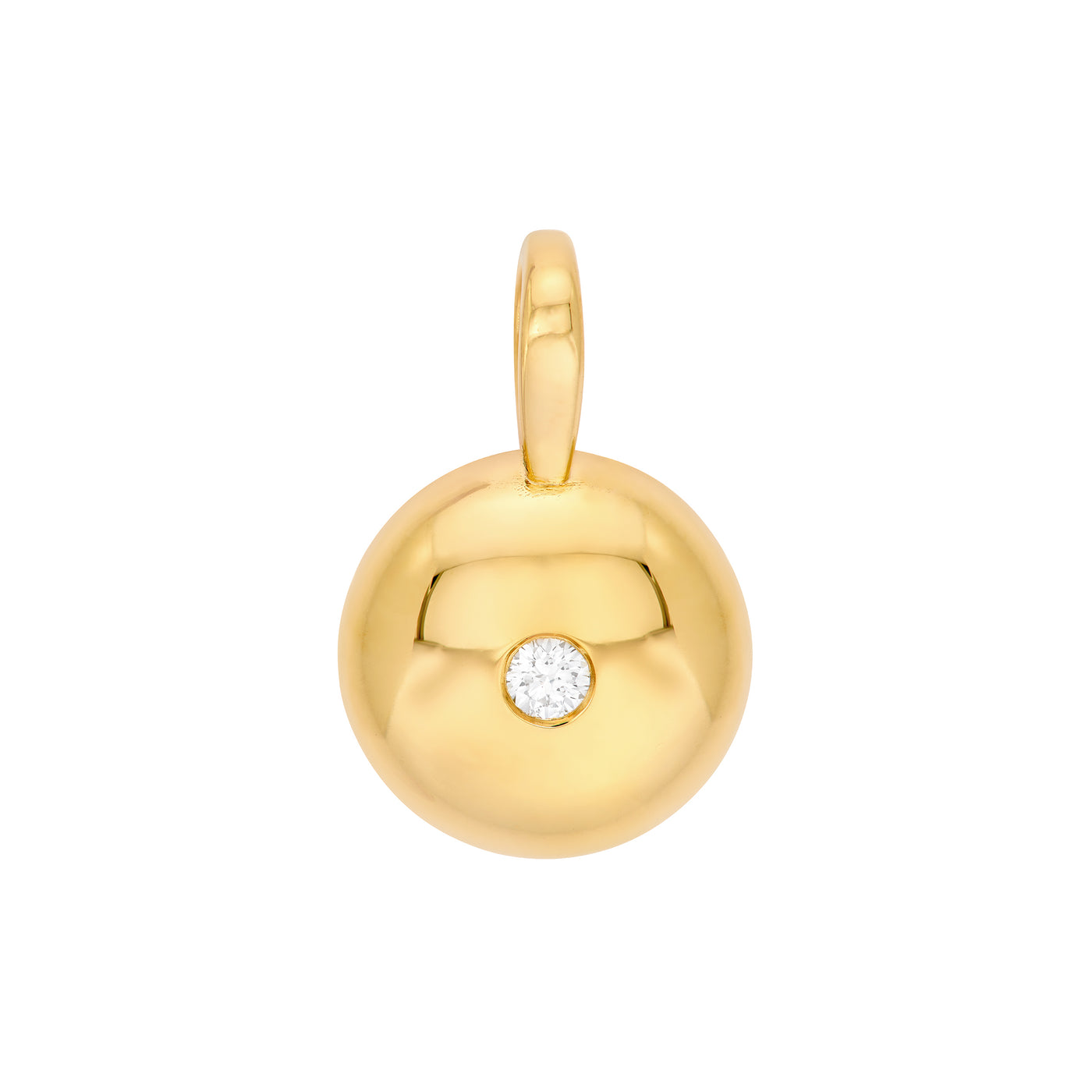 Diamond Disc Pendant