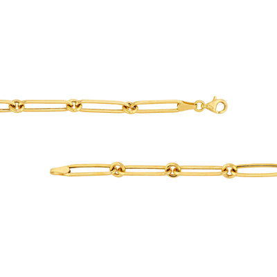 Hollow Fancy Link 1+1 Chain
