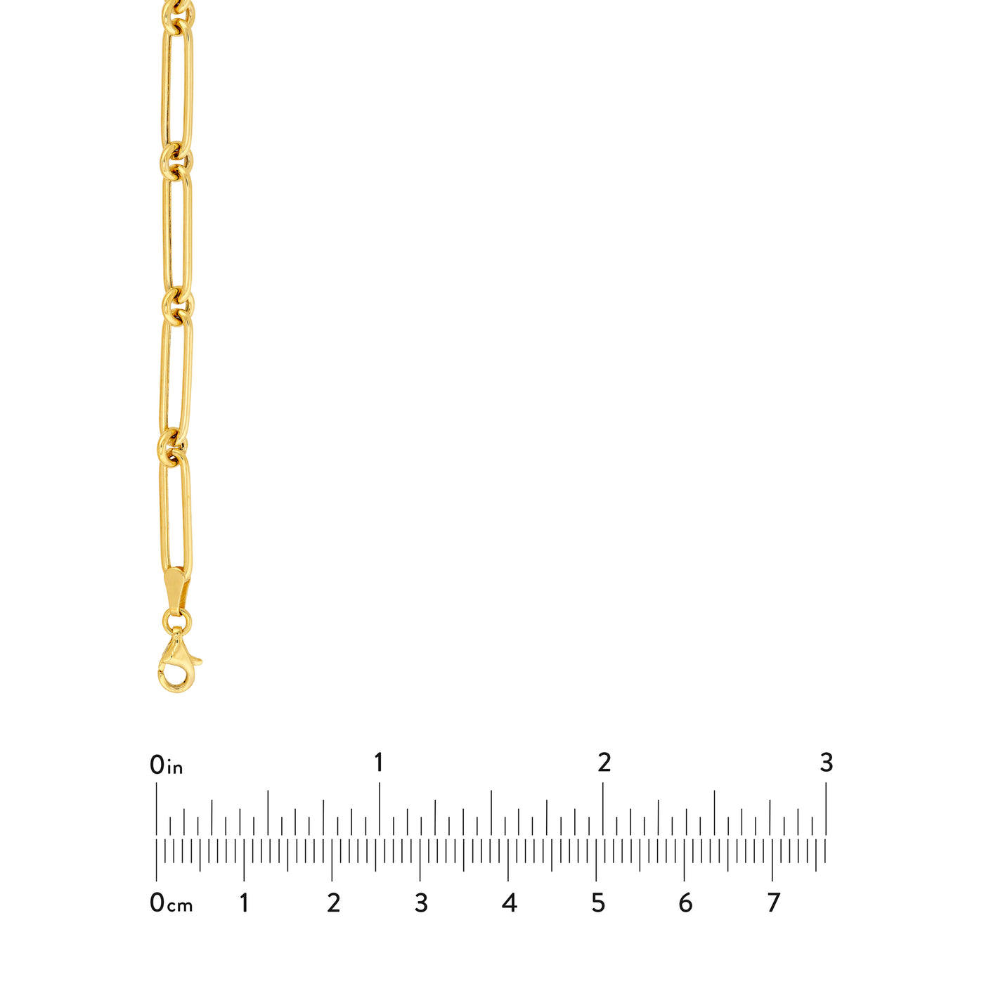 Hollow Fancy Link 1+1 Chain