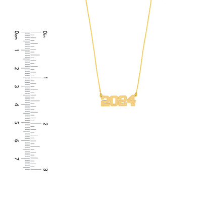 Personalization Small Vertical Varsity Numerals