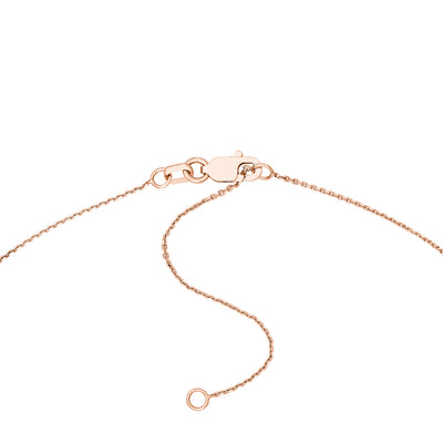 Block Initials Station Necklace