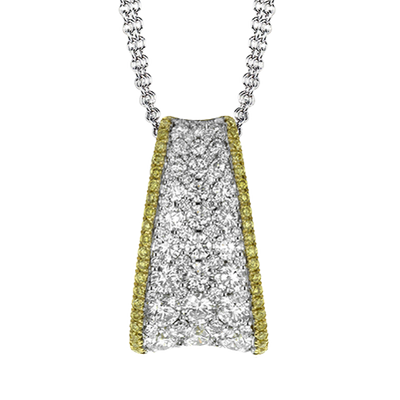 Pendant in 18k Gold with Diamonds