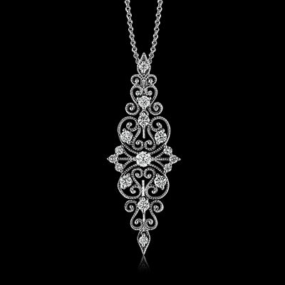 Pendant in 18k Gold with Diamonds