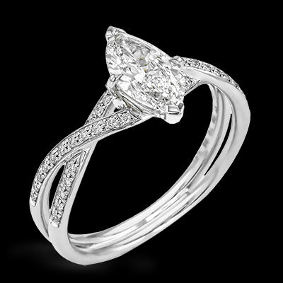 Wedding Set in 18k Gold with Diamonds