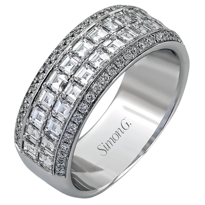 Anniversary Ring in 18k Gold with Diamonds