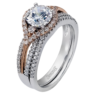 Wedding Set in 18k Gold with Diamonds