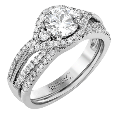 Wedding Set in 18k Gold with Diamonds