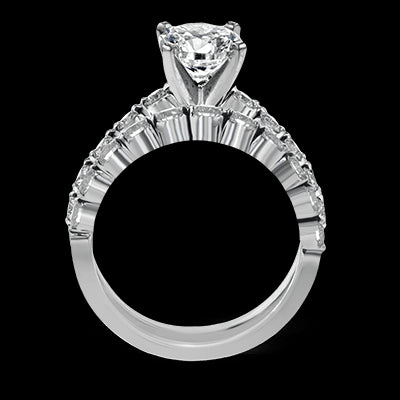 Wedding Set in 18k Gold with Diamonds