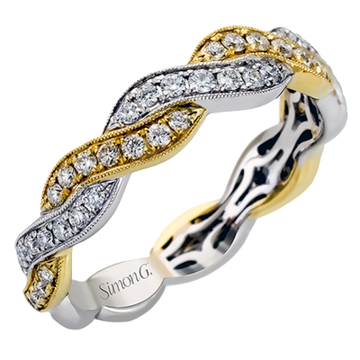 Anniversary Ring in 18k Gold with Diamonds