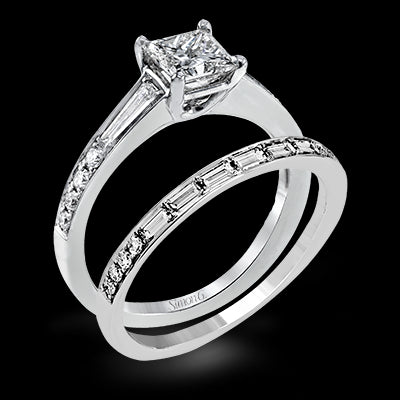 Wedding Set in 18k Gold with Diamonds