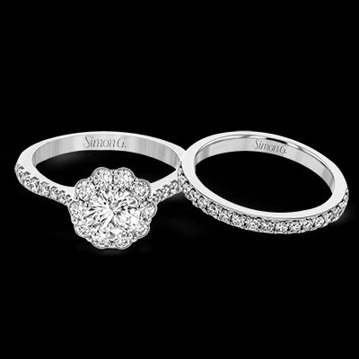 Wedding Set in 18k Gold with Diamonds