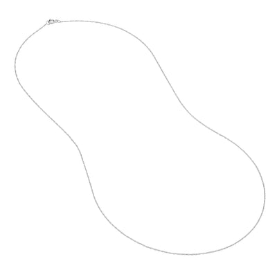 0.7mm Pendant Rope Chain with Spring Ring