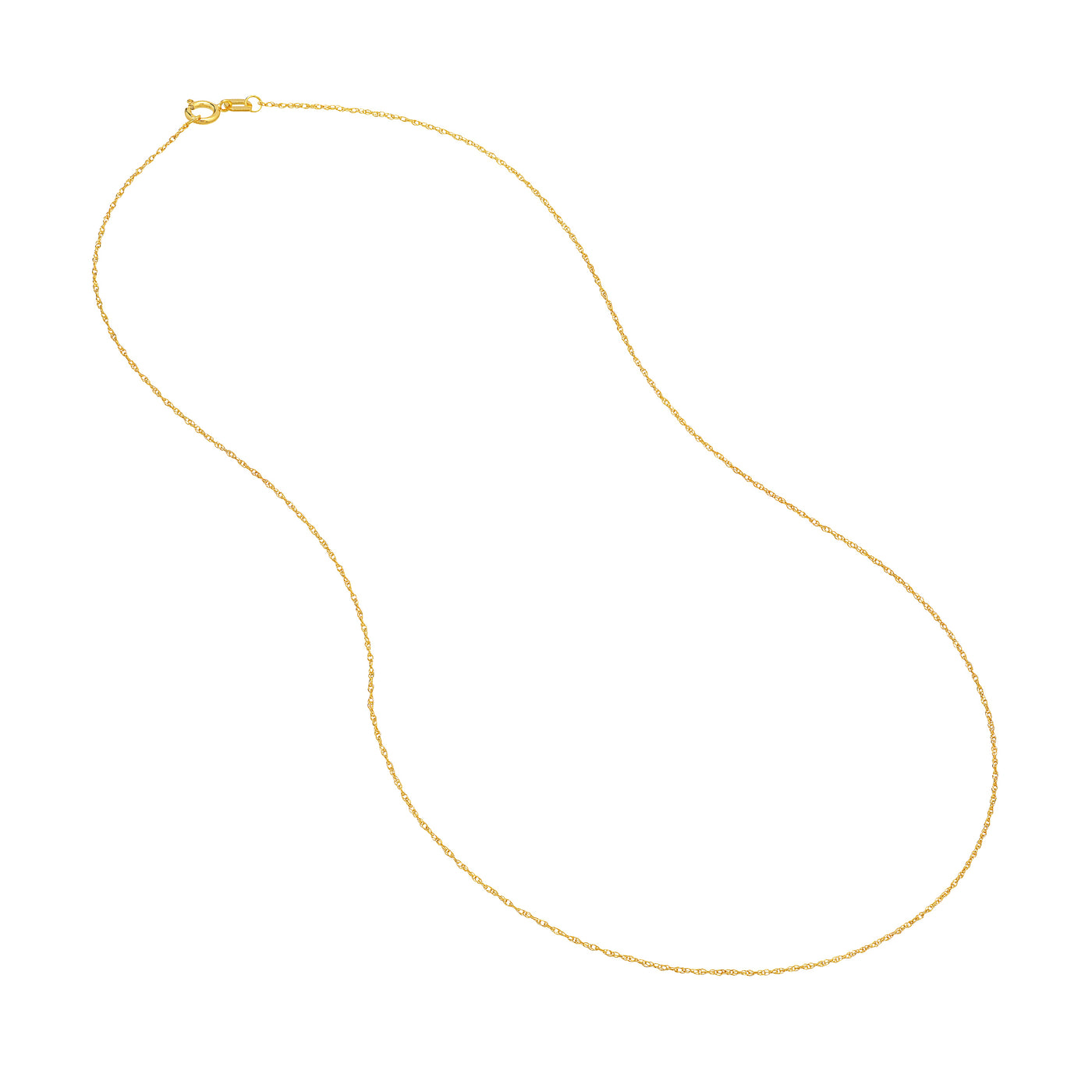0.80mm Pendant Rope Chain with Spring Ring