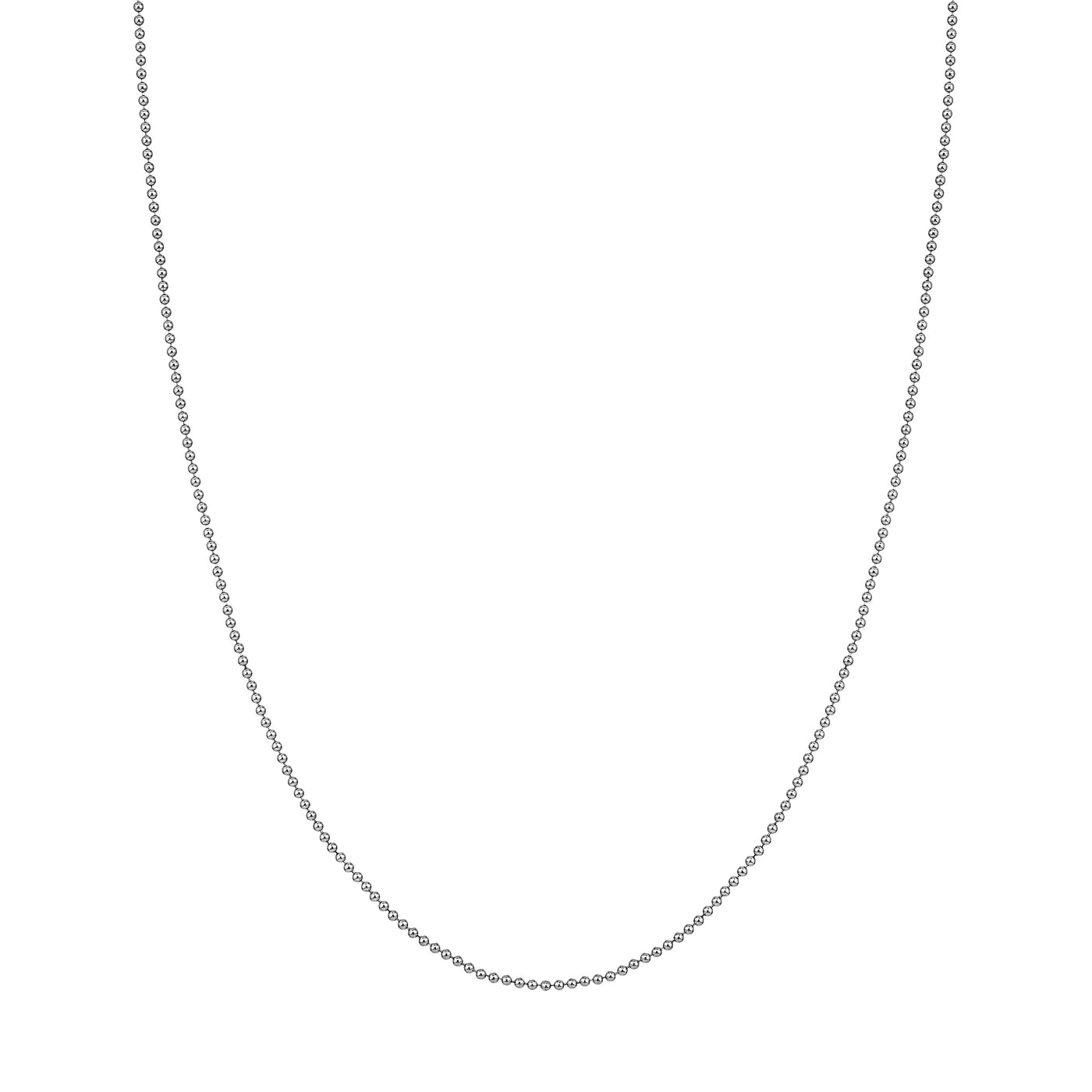 1.5mm Bead Chain with Lobster Lock