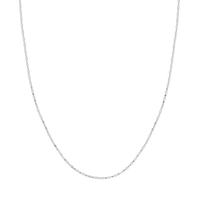1.2mm D/C Bead and Barrel Chain with Lobster Lock