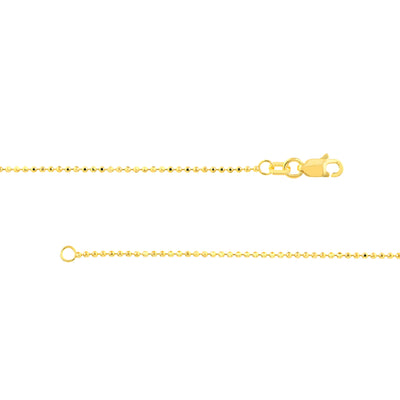 1.15mm D/C Bead Chain with Lobster Lock