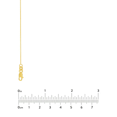 0.70mm Cable Chain with Lobster Lock