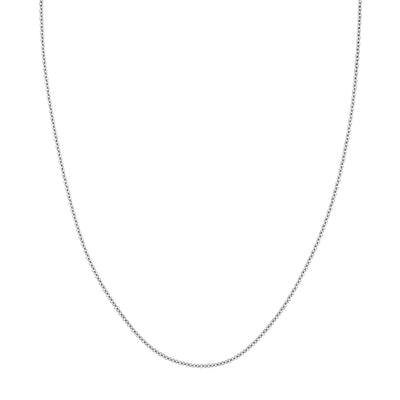 Sterling Silver 2mm Cable Chain with Lobster Lock