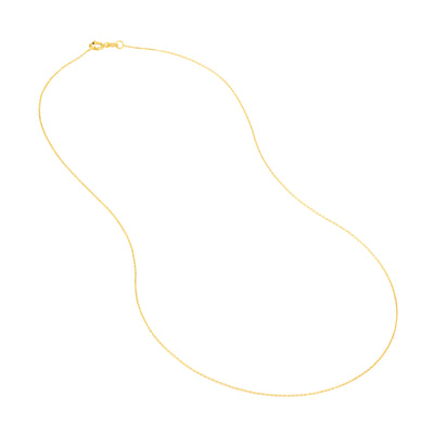 0.65mm D/C Cable Chain with Spring Ring Qtag