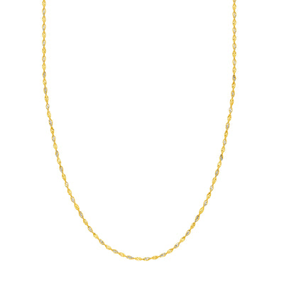 2.10mm Two Tone Dorica Chain