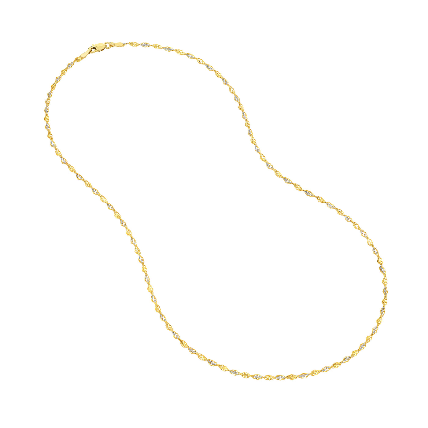 2.10mm Two Tone Dorica Chain