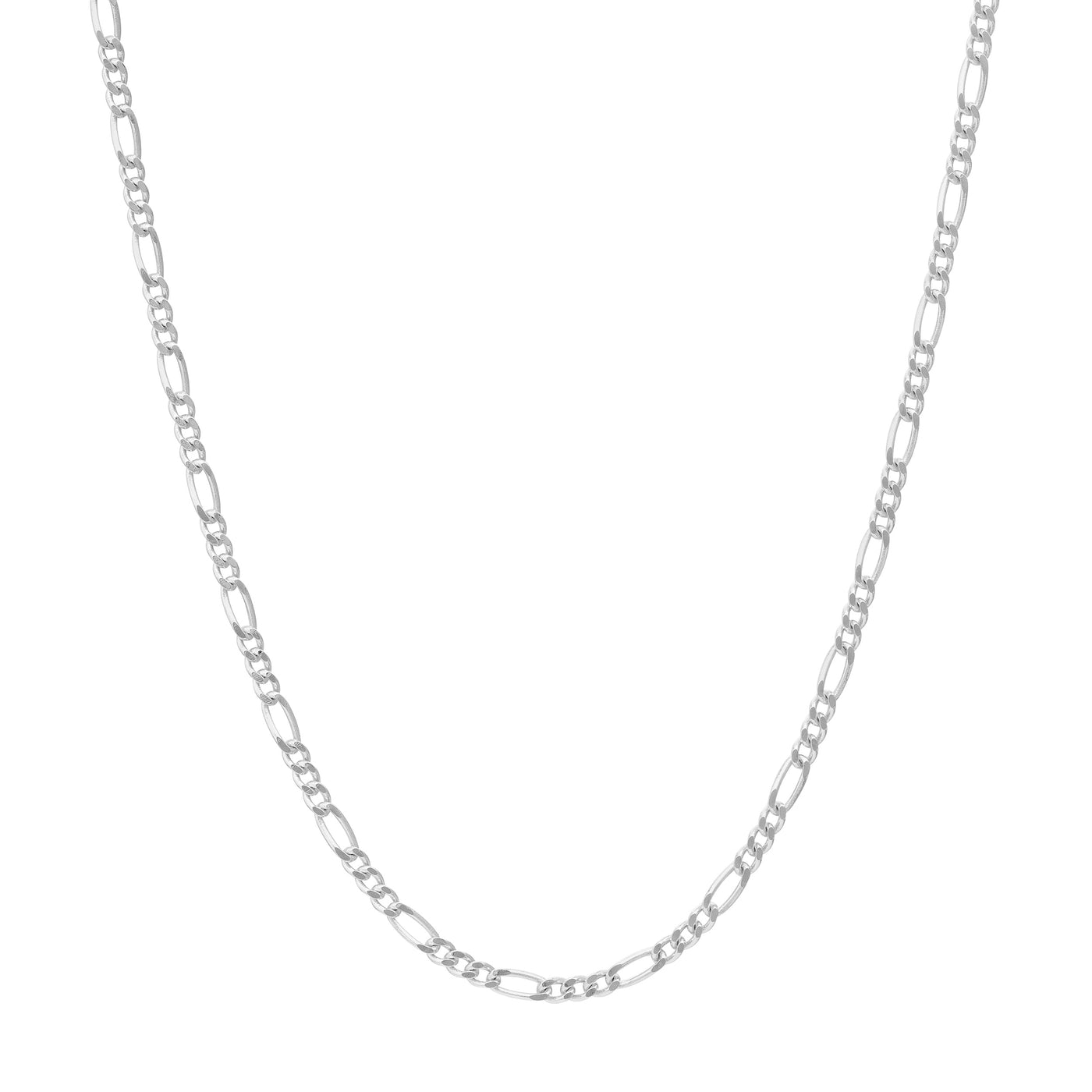 1.30mm Figaro Chain with Spring Ring