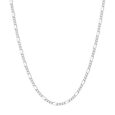 1.30mm Figaro Chain with Spring Ring