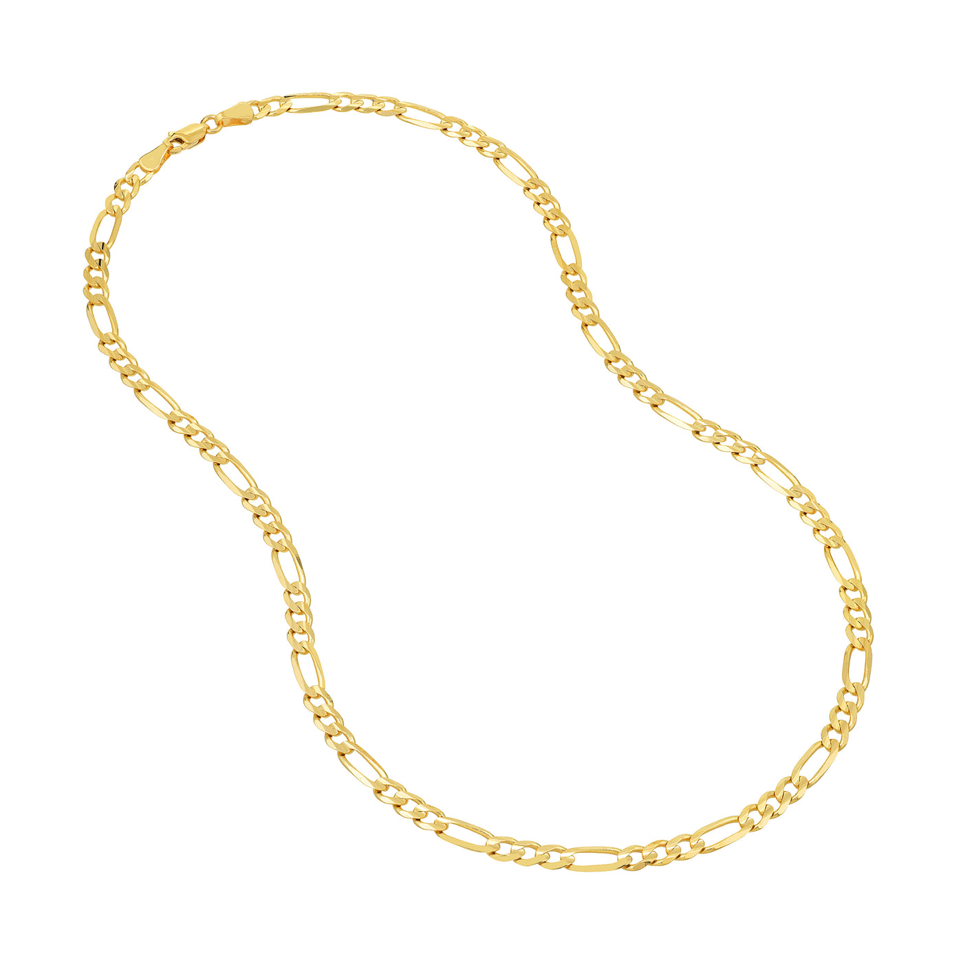 4.75mm Concave Figaro with Lobster Lock