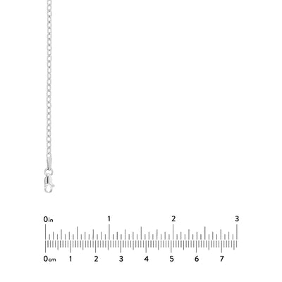 2.30mm Designer Rolo Chain with Lobster Lock