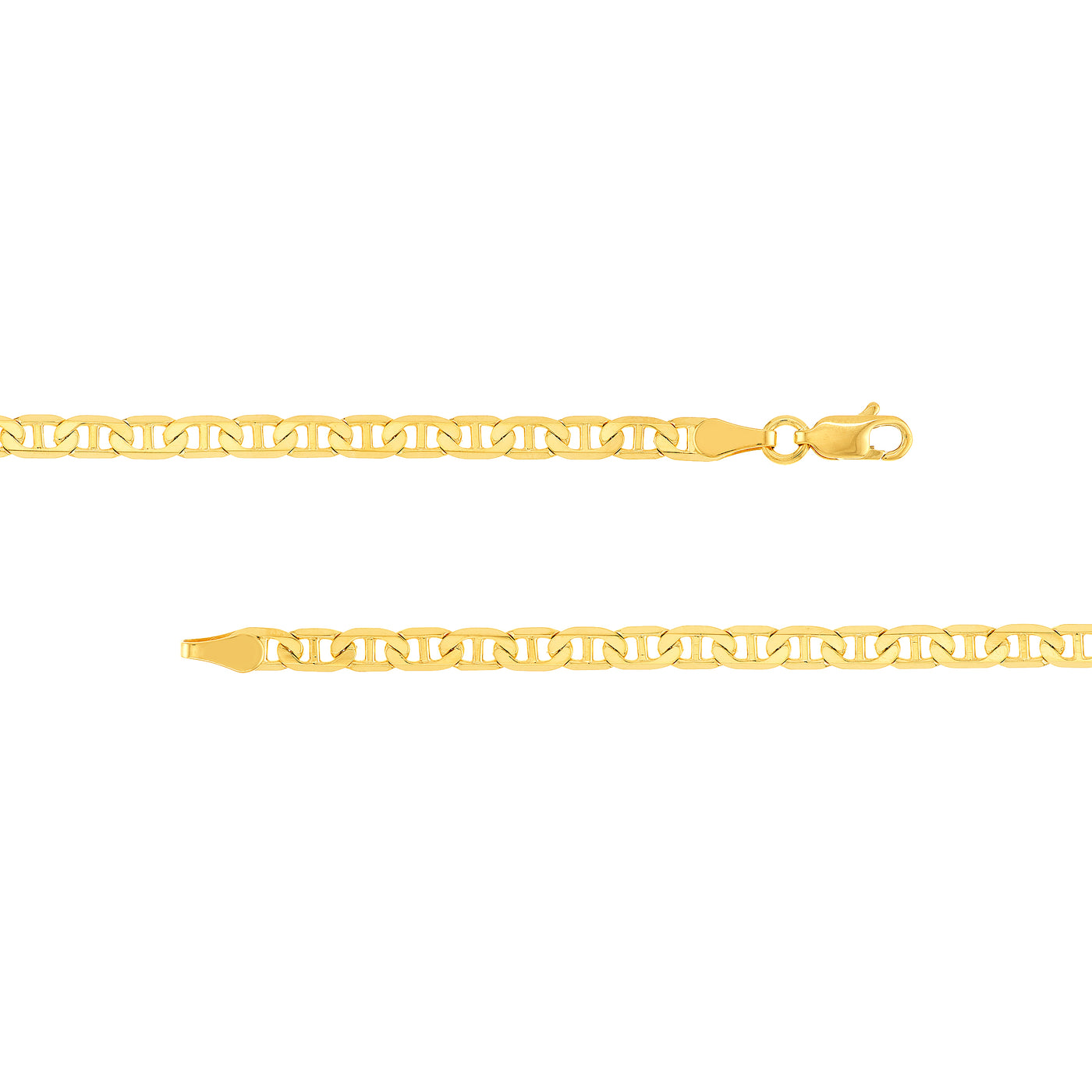 3.7mm Mariner Chain with Lobster Lock