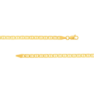 3.7mm Mariner Chain with Lobster Lock