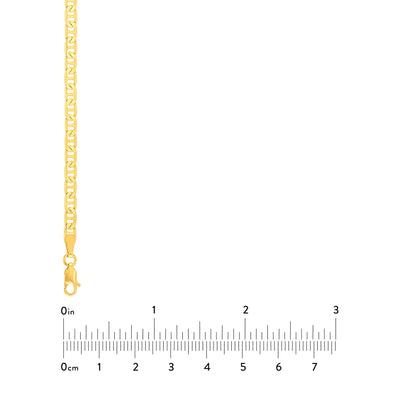 3.7mm Mariner Chain with Lobster Lock