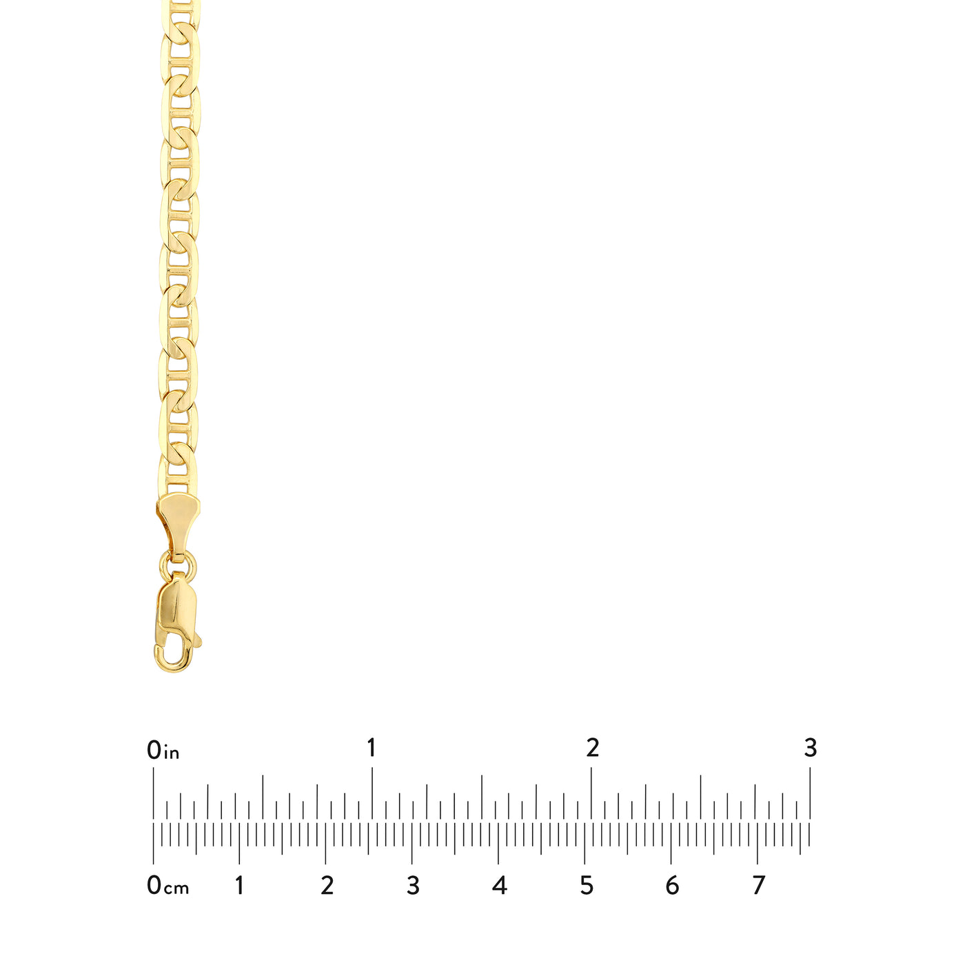 4.40mm Mariner Chain with Lobster Lock