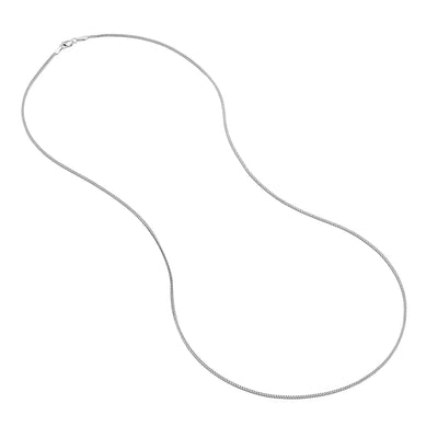 Sterling Silver 1.3mm Franco Chain with Lobster Lock