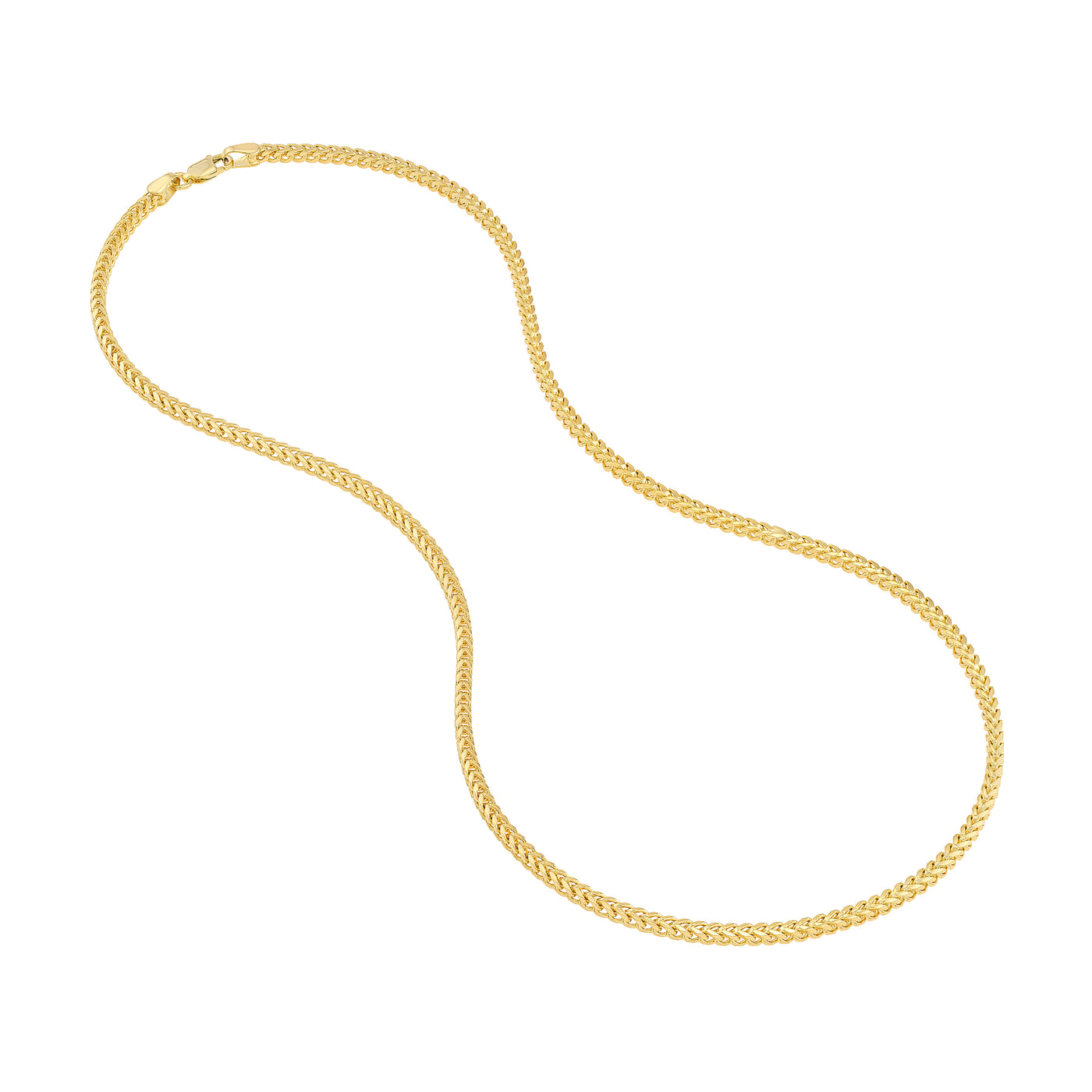 2.5mm Franco Chain with Lobster Lock