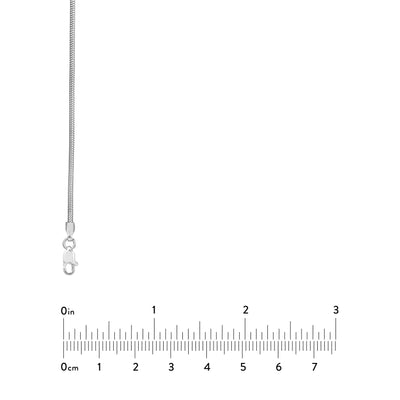 1.6mm Snake Chain with Lobster Lock
