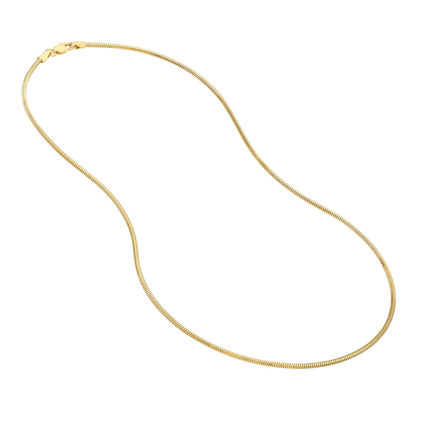 1.6mm Snake Chain with Lobster Lock