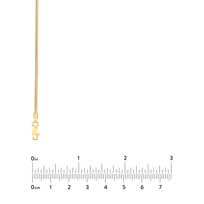 1.6mm Snake Chain with Lobster Lock