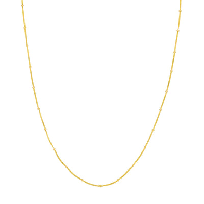2.0mm D/C Saturn Curb Chain with Lobster Lock