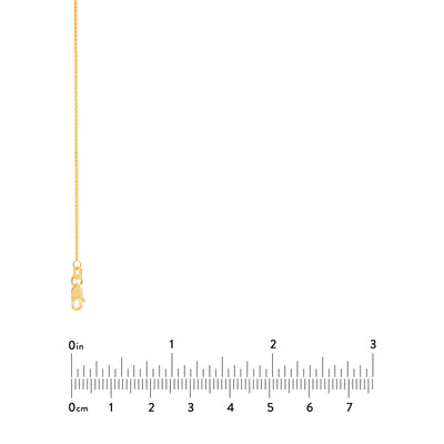 1.05mm Wheat Chain with Lobster Lock