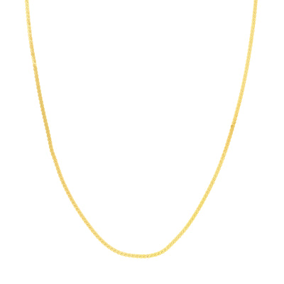 2.0mm Serpentine Chain with Lobster Lock