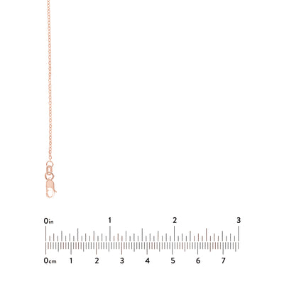 1.15mm D/C Cable Chain with Lobster Lock