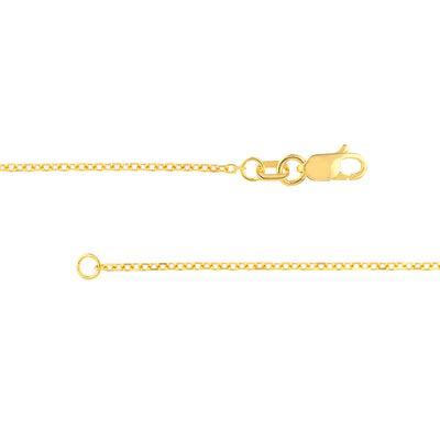 1.15mm D/C Cable Chain with Lobster Lock