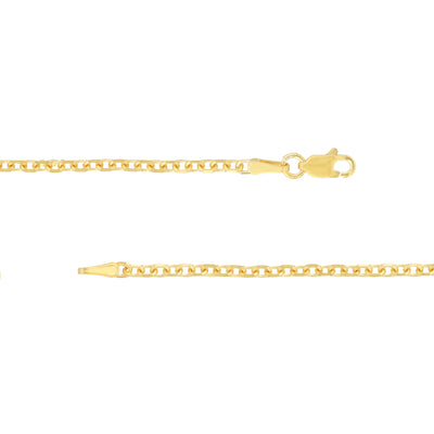2.3mm D/C Cable Chain with Lobster Lock