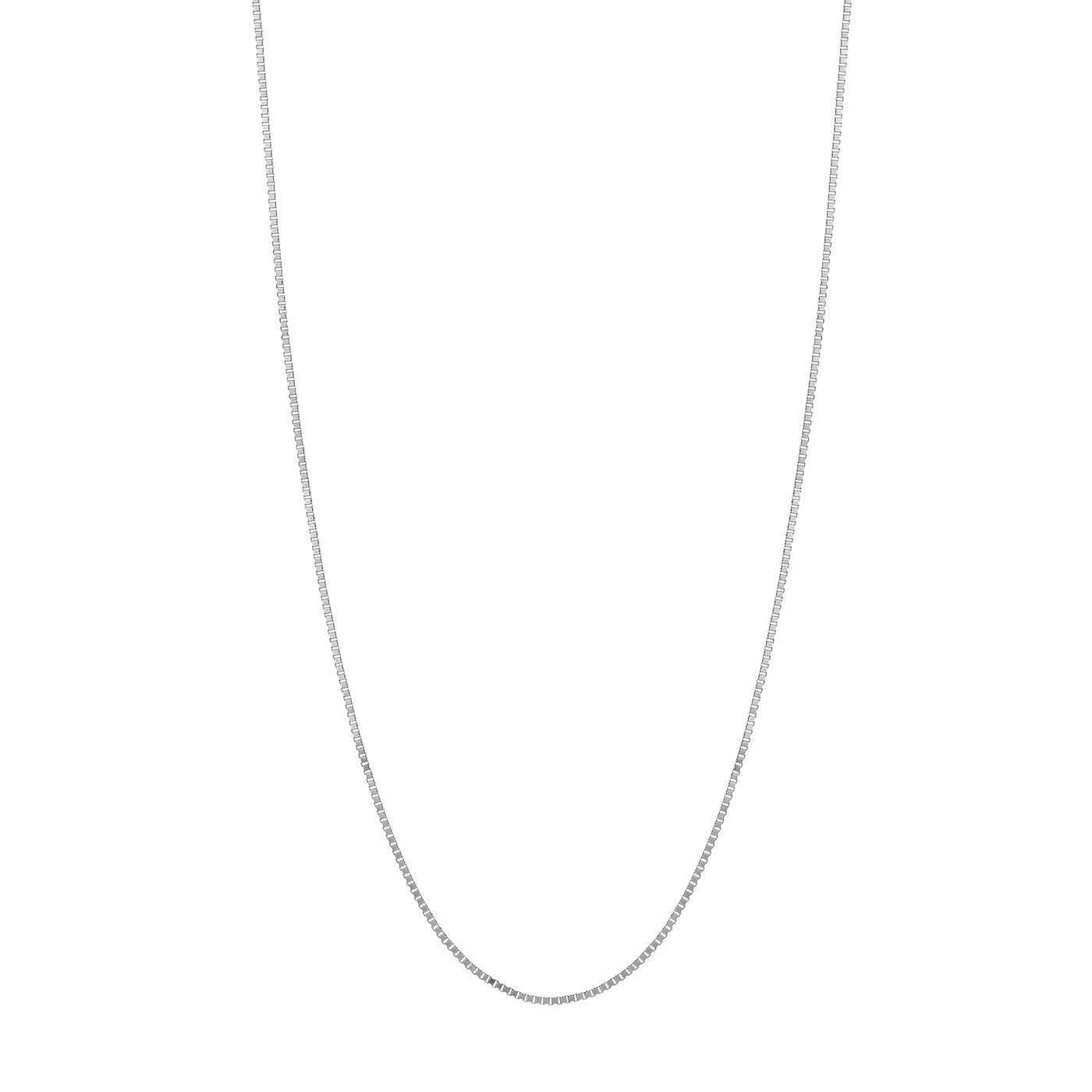 0.66mm Box Chain with Lobster Lock
