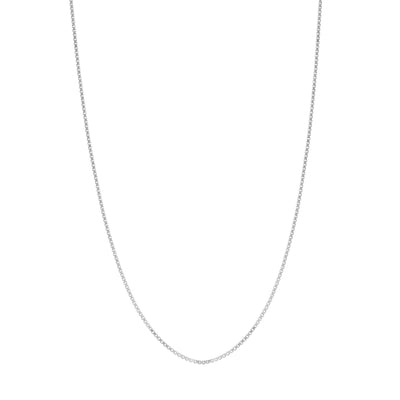 0.73mm Box Chain with Lobster Lock