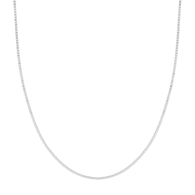 1.2mm Box Chain with Lobster Lock