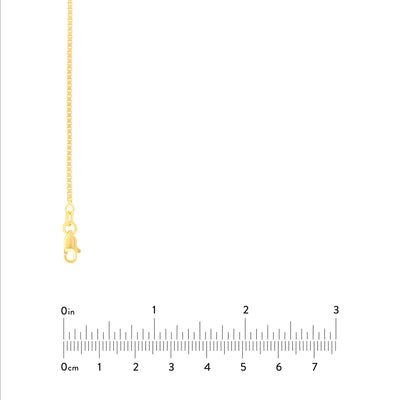 1.2mm Box Chain with Lobster Lock